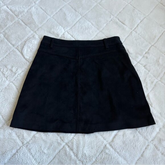Zara TRF Collection | Black Front Button up skirt | Size Small - Picture 4 of 11